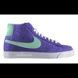 Nike 6.0 Blazer Mid Varsity Purple Sneaker